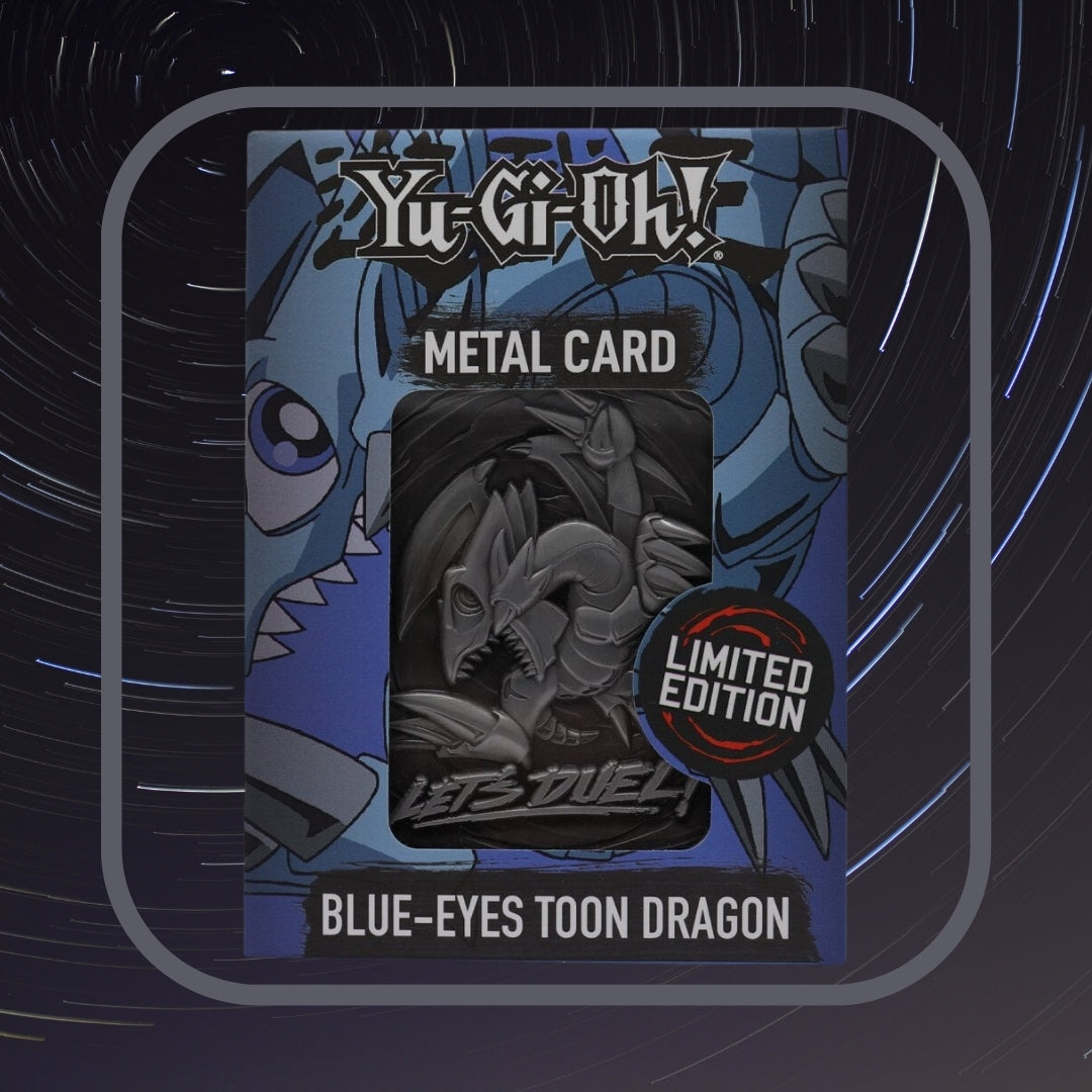 Yugioh! 1x Blue Eyes Toon Dragon Metal Card - Limited Edition (SEALED)