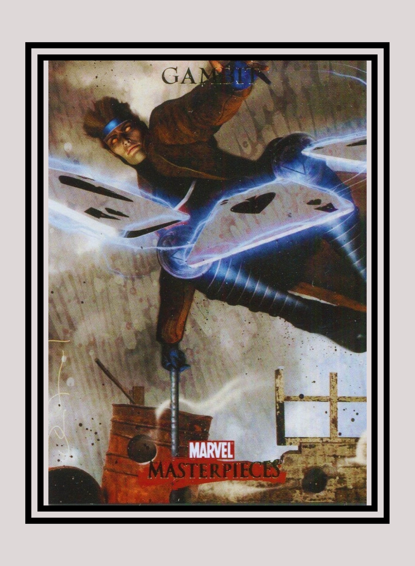 Marvel! 1x Gambit - Base (#31 - 2007 Upper Deck Marvel Masterpieces)