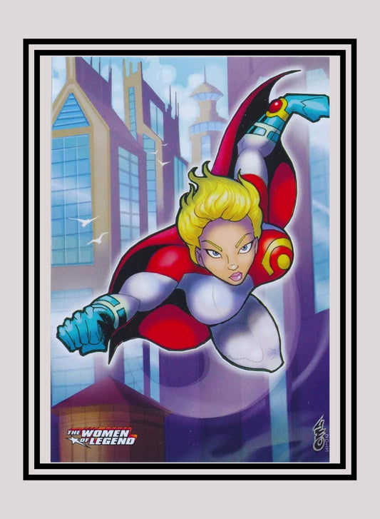 DC! 1x Power Girl - Base (#31 - 2013 Cryptozoic The Women of Legend)