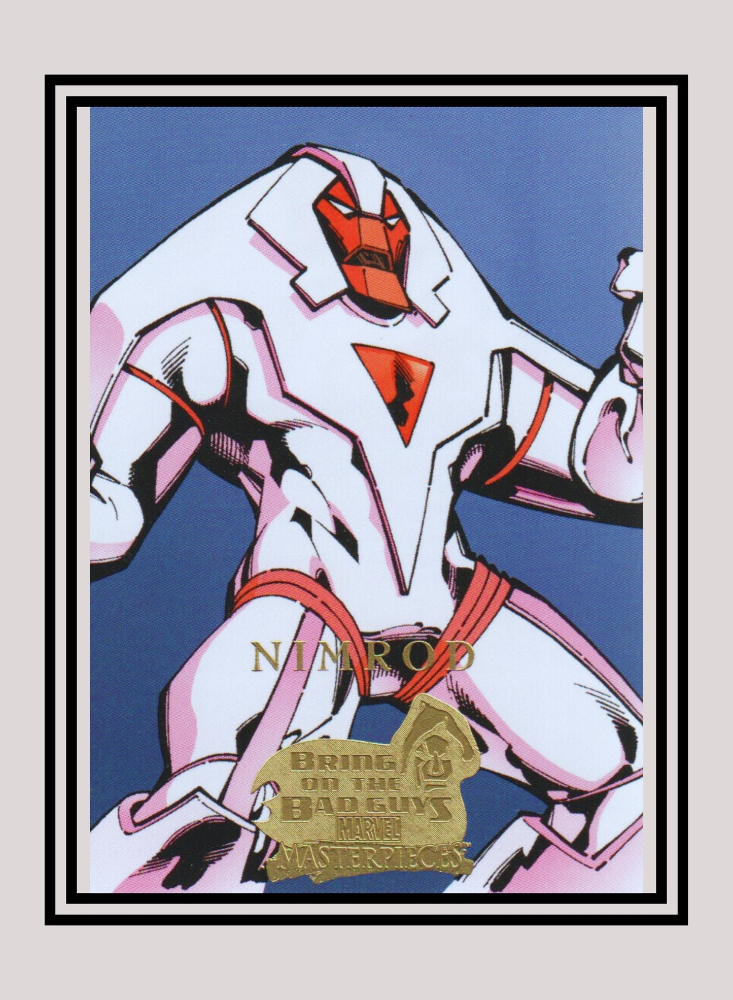Marvel! 1x Nimrod - Base (#31 - 2008 Upper Deck Marvel Masterpieces Series 3)