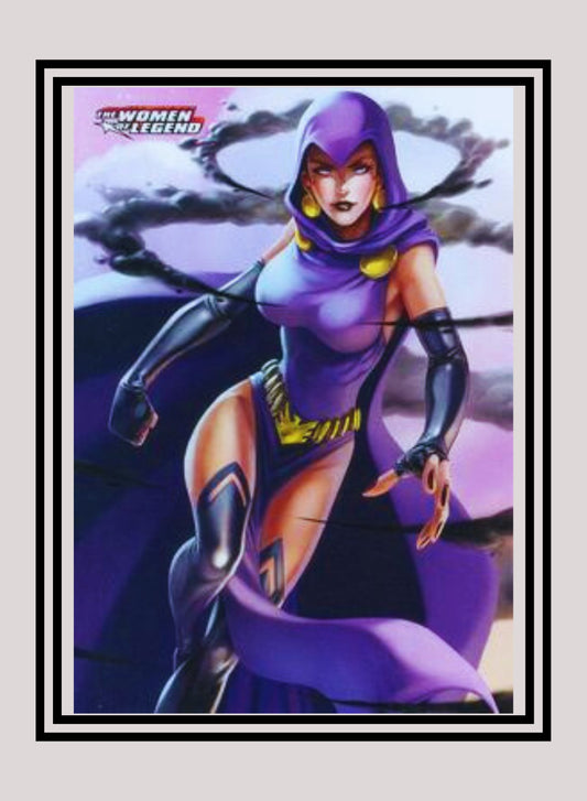 DC! 1x Raven - Base (#32 - 2013 Cryptozoic The Women of Legend)