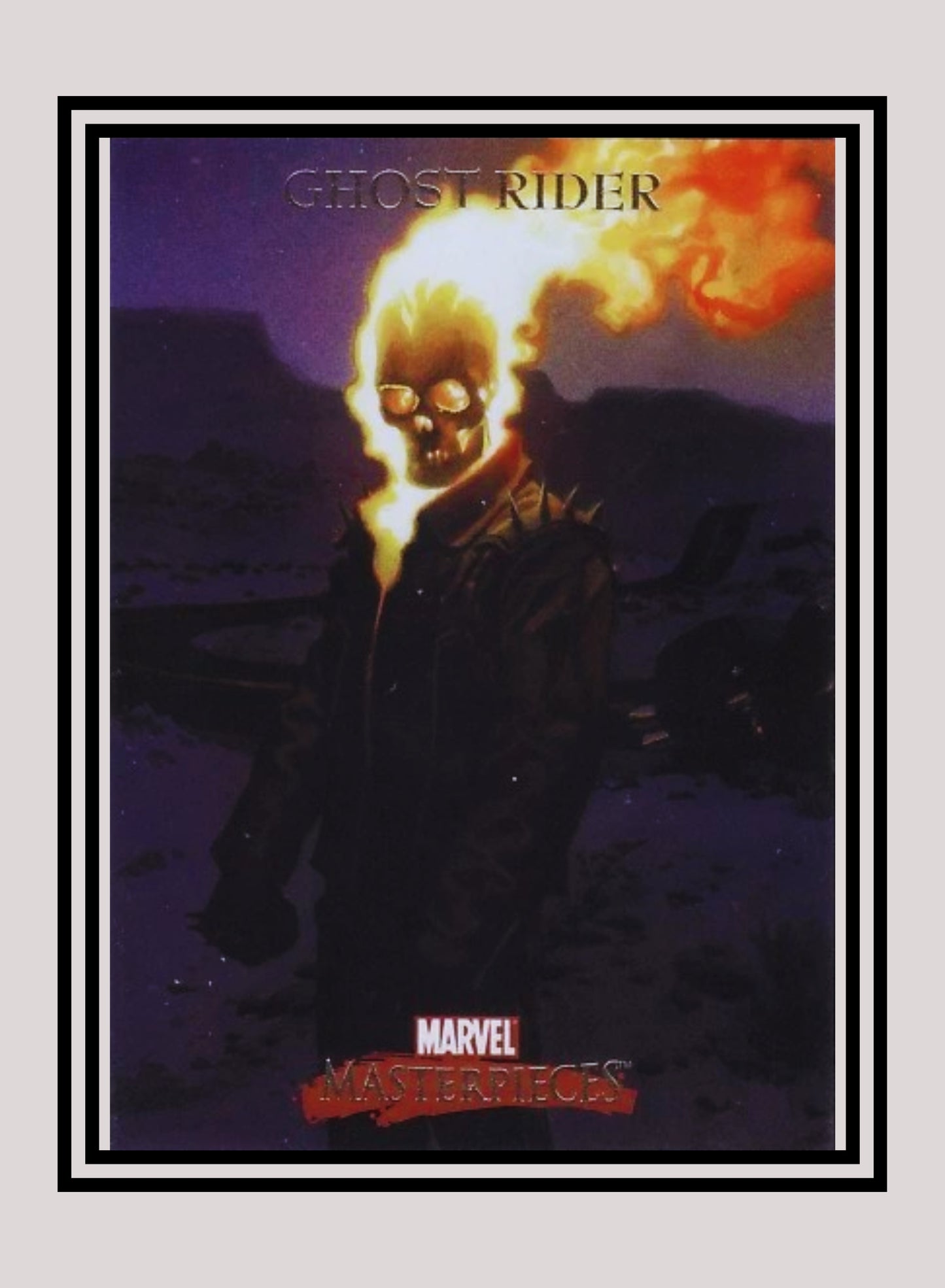 Marvel! 1x Ghost Rider - Base (#32 - 2007 Upper Deck Marvel Masterpieces)