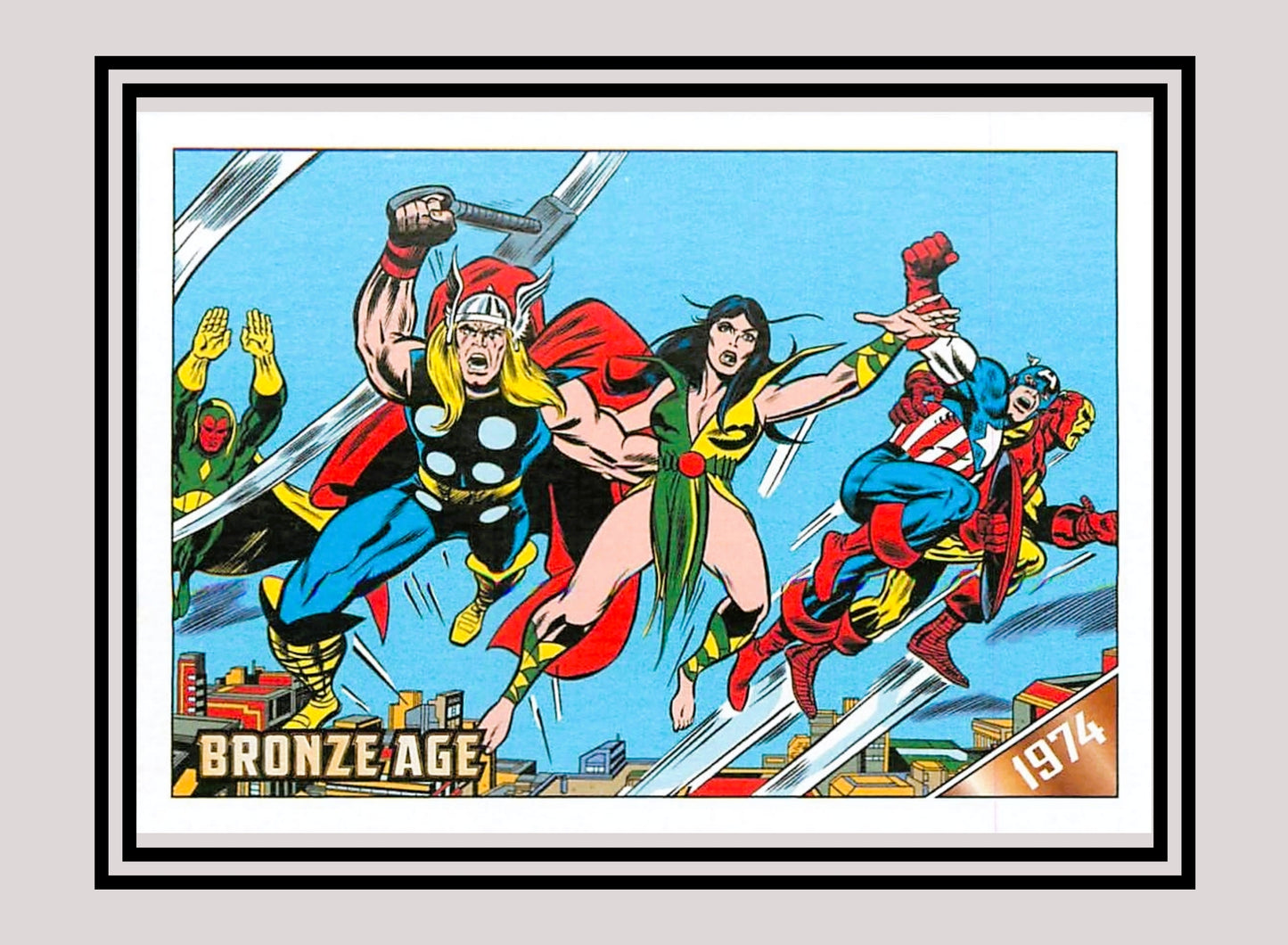 Marvel! 1x Giant Size Avengers #1 - Base (#32 - 2012 Rittenhouse Marvel Bronze Age)