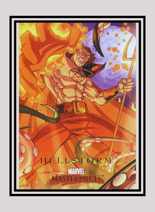 Marvel! 1x Hellstorm - Base (#32 - 2008 Upper Deck Marvel Masterpieces Series 2)