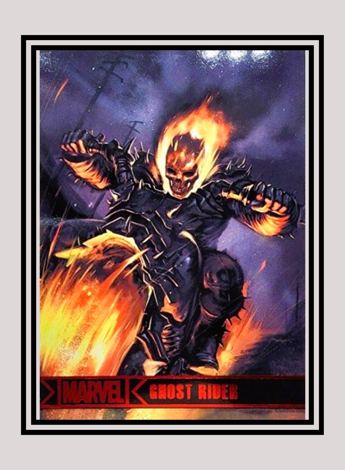 Marvel! 1x Ghost Rider - Base (#32 - 2012 Rittenhouse Greatest Heroes)