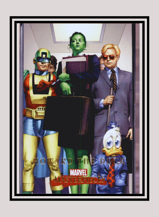 Marvel! 1x Howard the Duck - Base (#33 - 2008 Upper Deck Marvel Masterpieces Series 2)