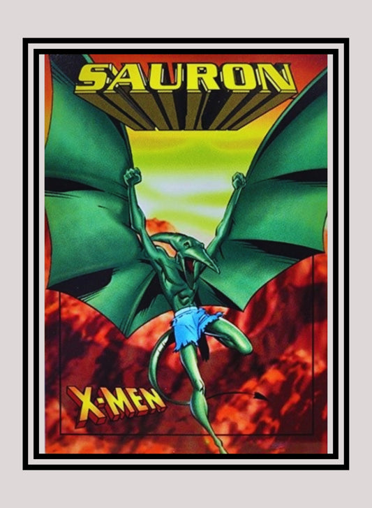 Marvel! 1x Sauron - Base (#33 - 1997 Fleer X-Men International)