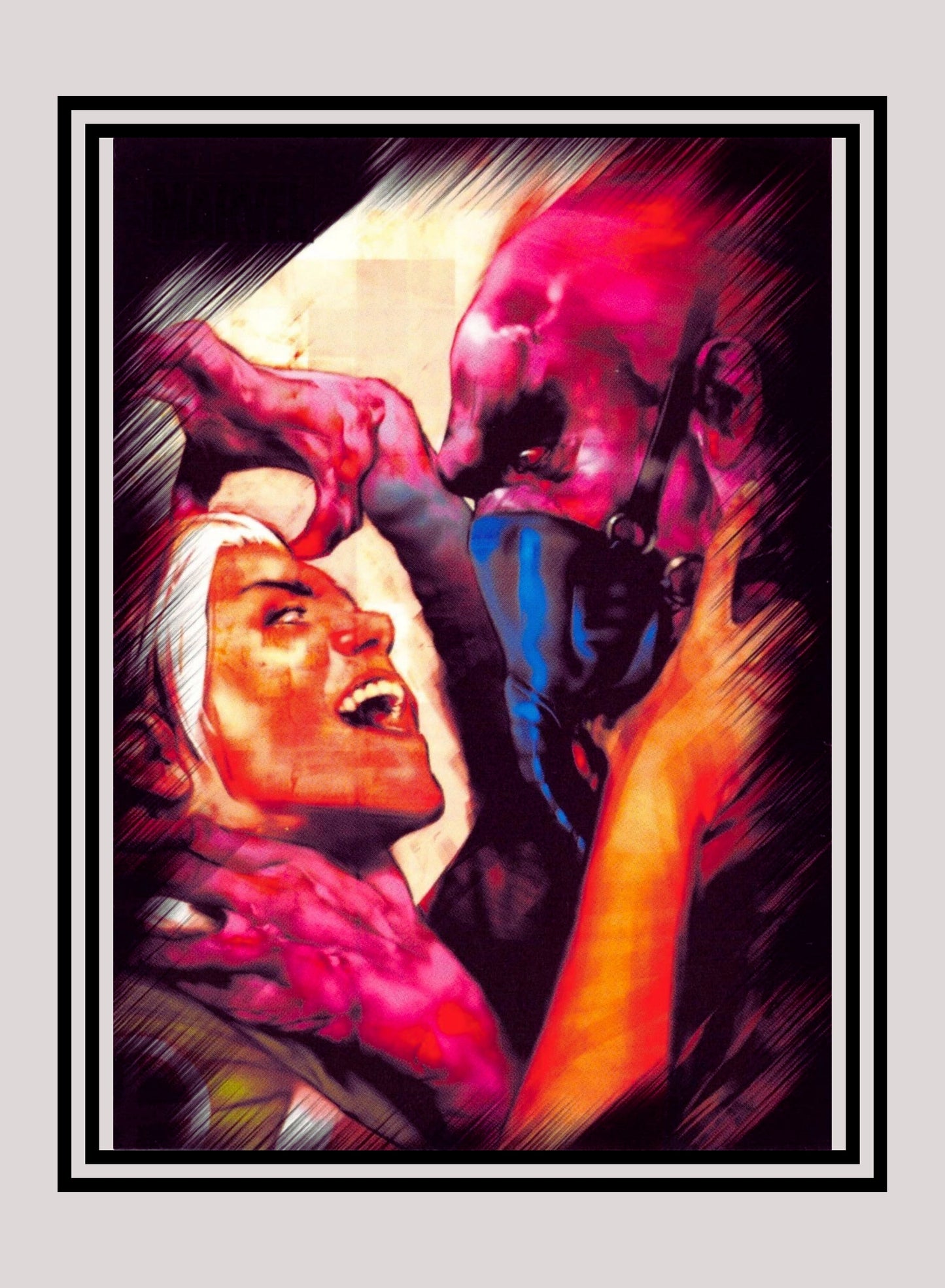 Marvel! 1x Rogue vs. Emplate - Base (#34 - 2010 Rittenhouse Marvel Heroes & Villains)