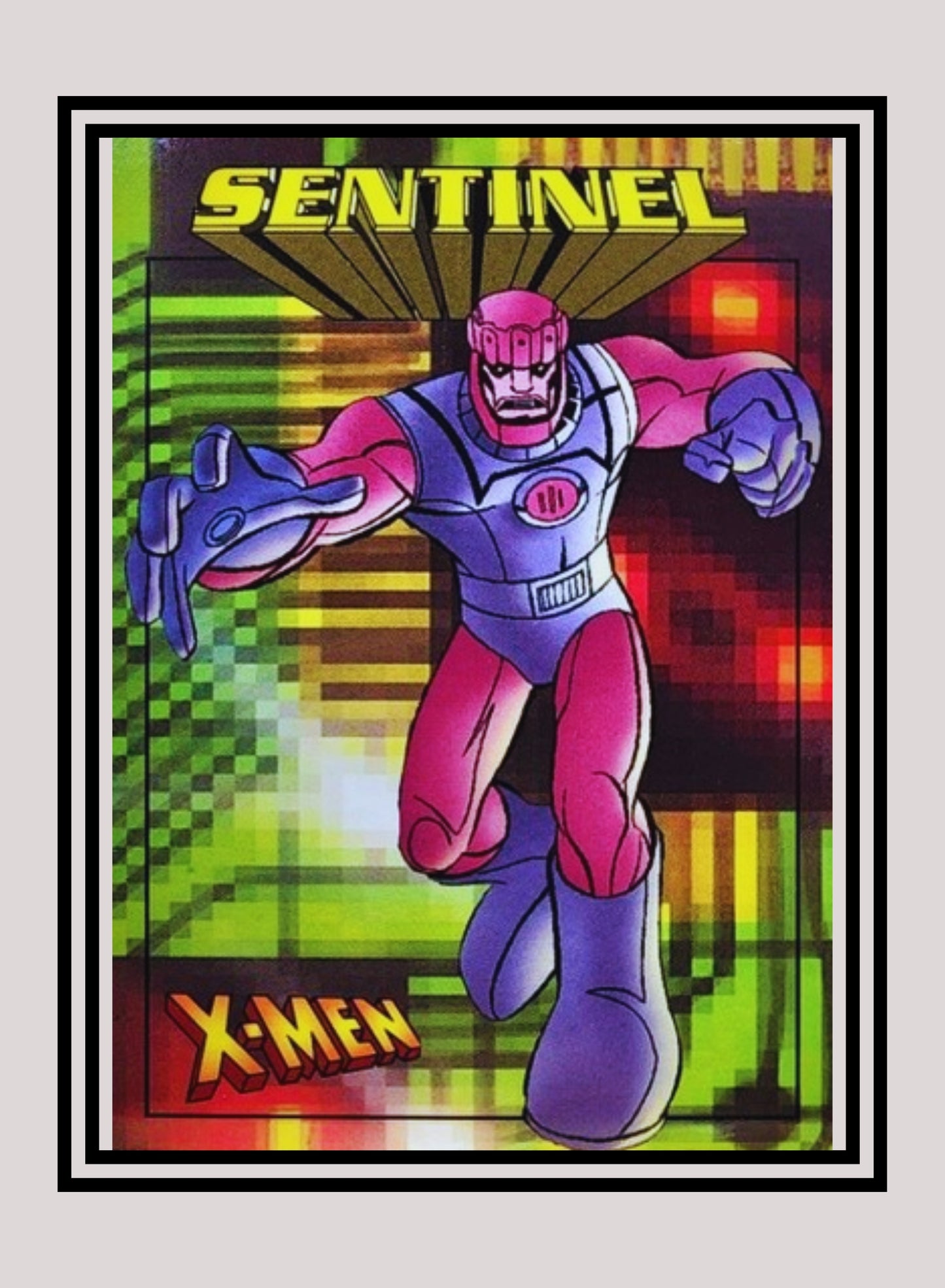 Marvel! 1x Sentinel - Base (#34 - 1997 Fleer X-Men International)