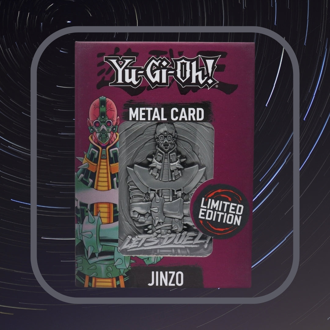 Yugioh! 1x Jinzo Metal Card - Limited Edition (SEALED)