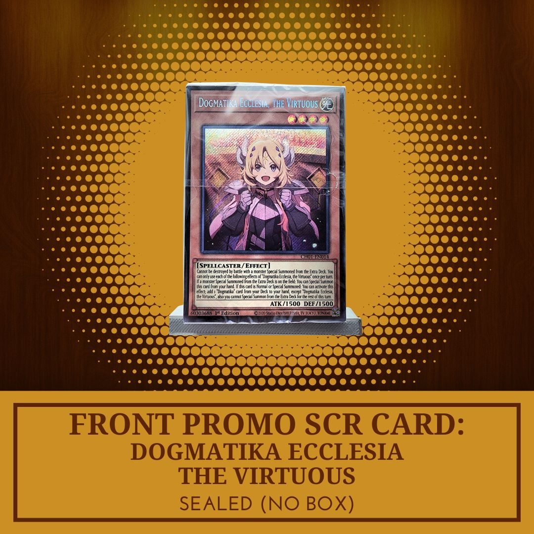 Yugioh! 1x Structure Deck: The Chronicles Deck: The Fallen & The Virtuous (CH01) SEALED 1st Edition (NO BOX)