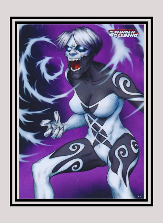 DC! 1x Silver Banshee - Base (#35 - 2013 Cryptozoic The Women of Legend)