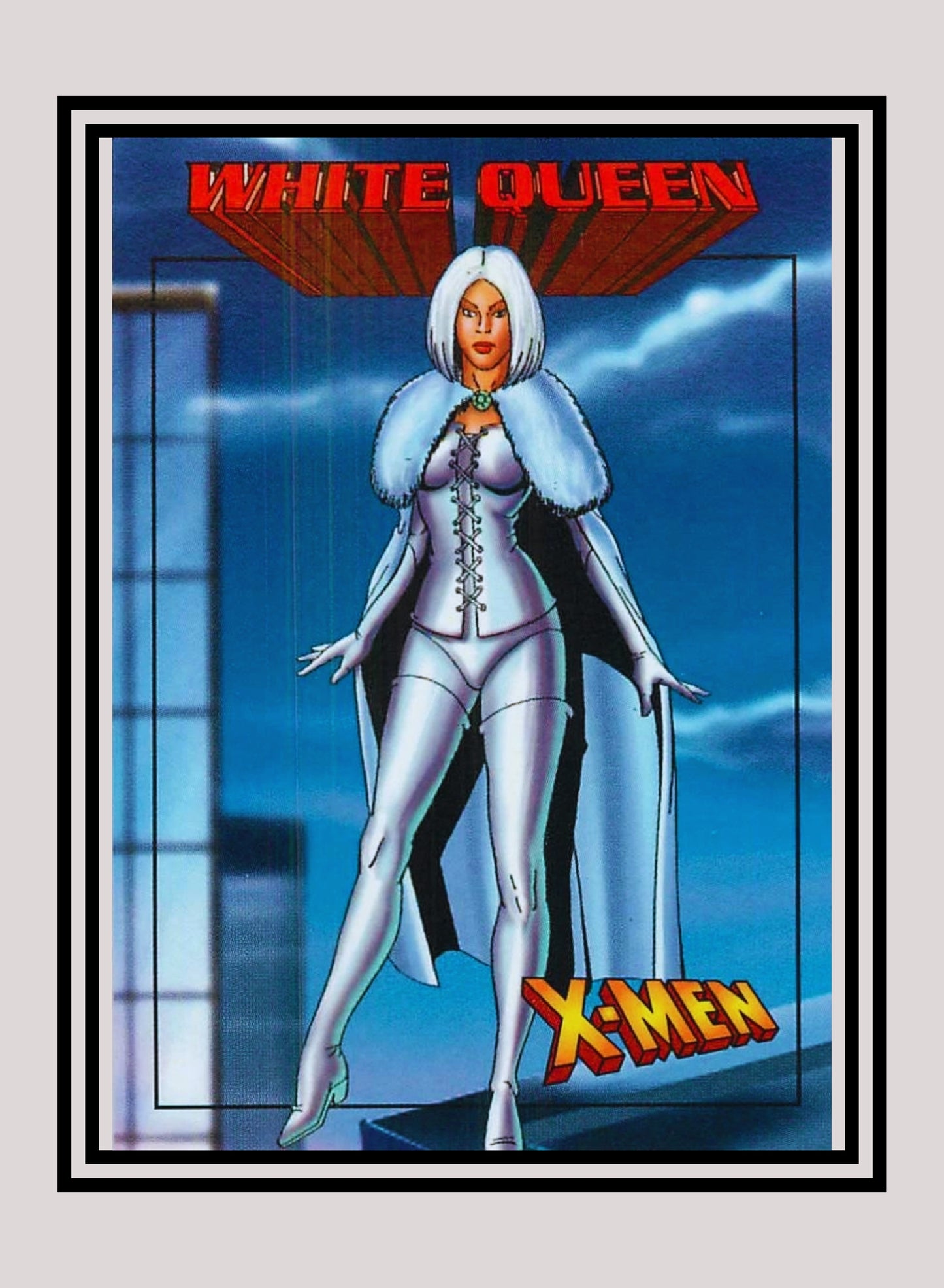 Marvel! 1x White Queen - Base (#35 - 1997 Fleer X-Men International)