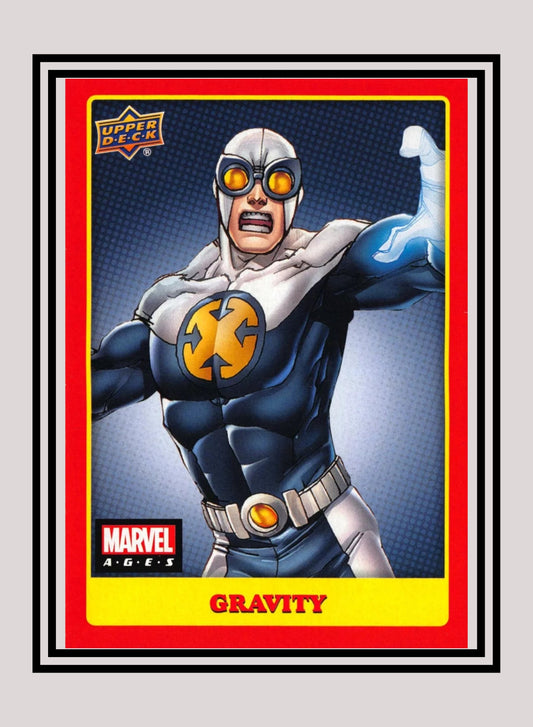 Marvel! 1x Gravity - Base (#035 - 2020 Upper Deck Marvel Ages)