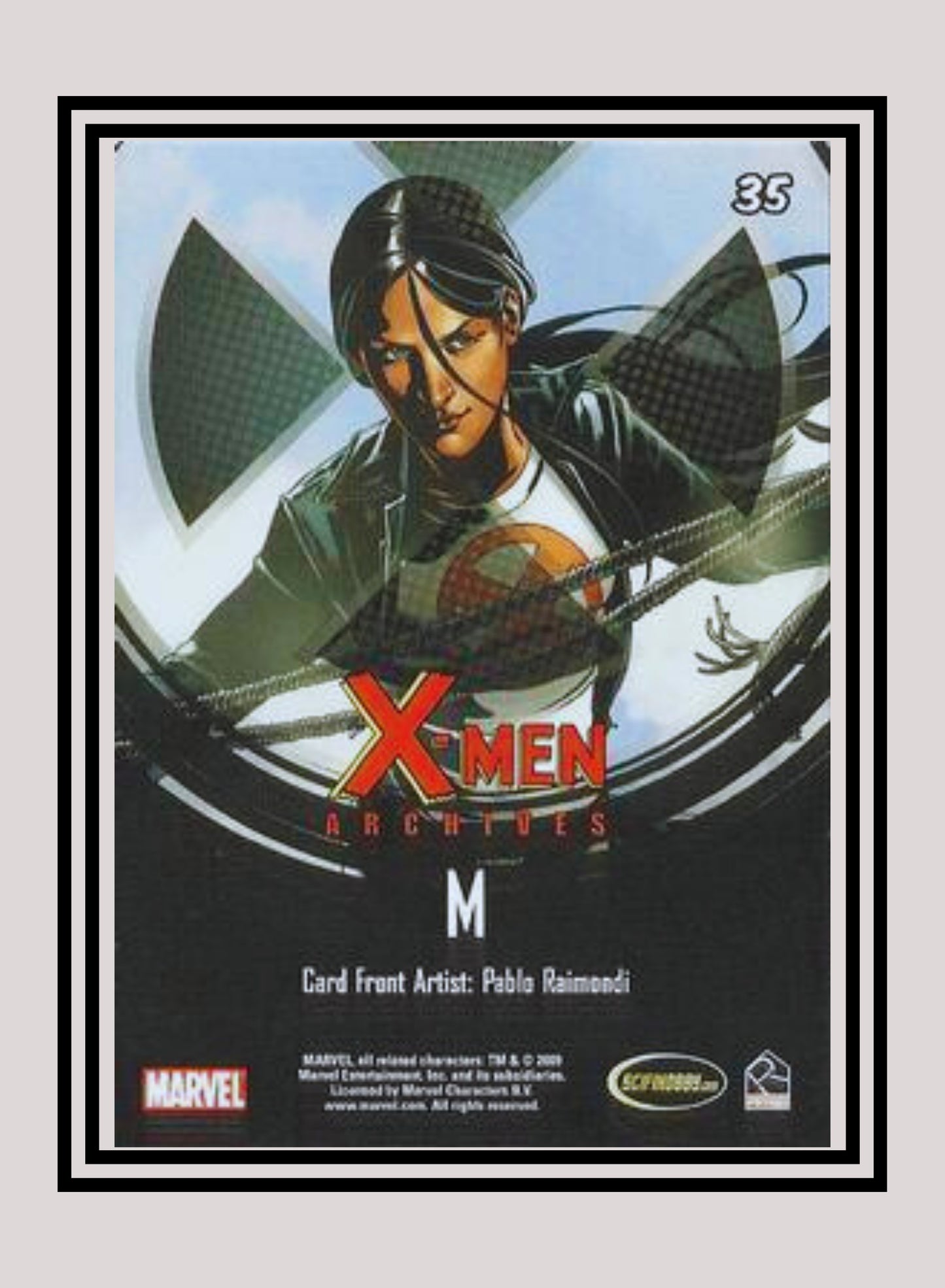 Marvel! 1x M - Base (#35 - 2009 Rittenhouse X-Men Archives)