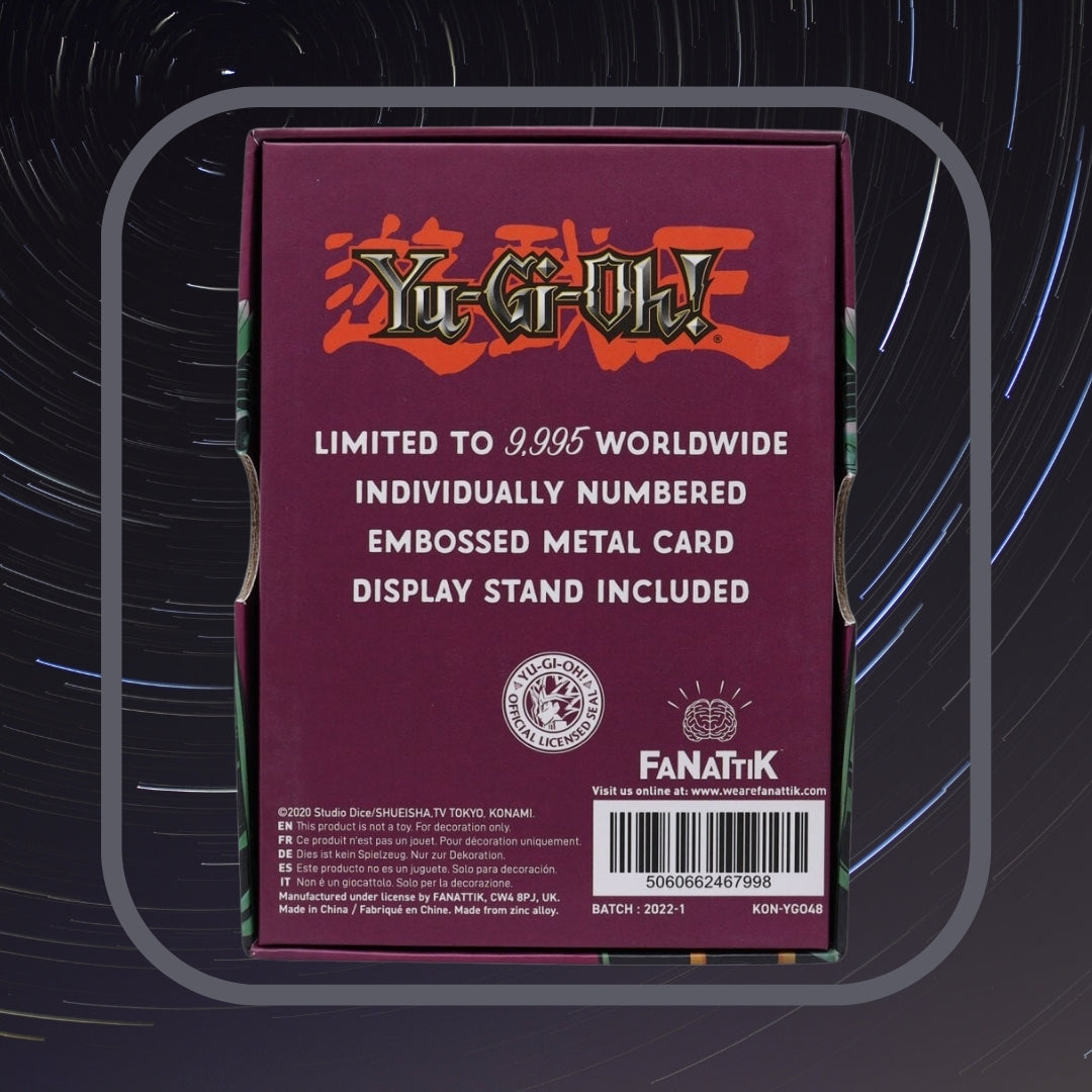 Yugioh! 1x Jinzo Metal Card - Limited Edition (SEALED)