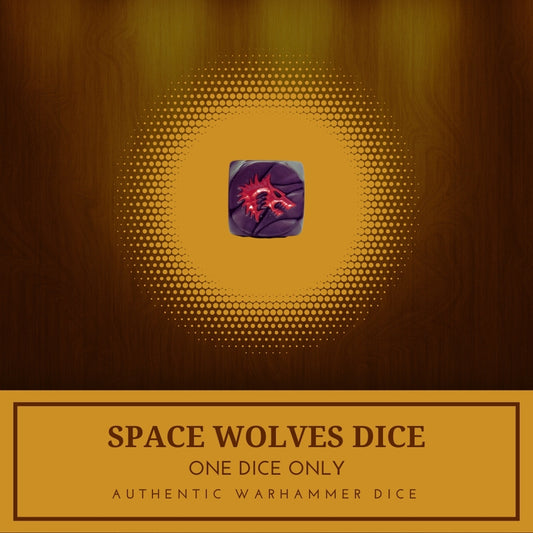 1x Space Wolves Dice - Warhammer 40K Horus Heresy