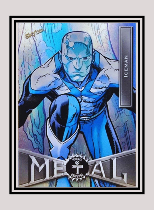 Marvel! 1x Iceman - Base Low Series (#036 - 2021 Upper Deck X-Men Metal Universe)