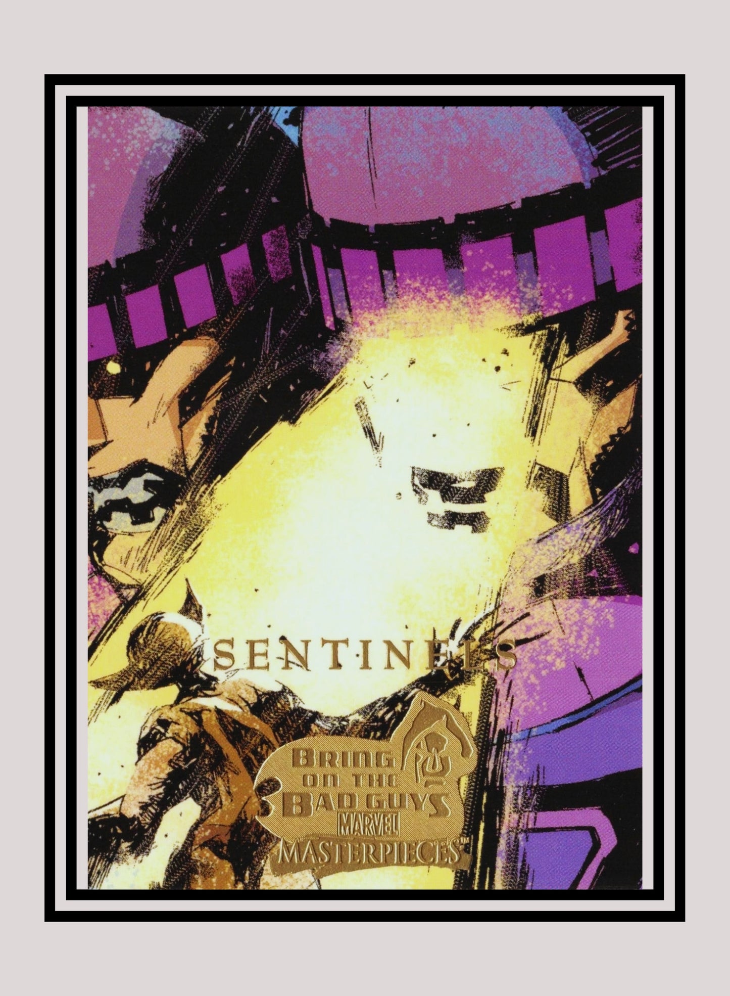 Marvel! 1x Sentinels - Base (#36 - 2008 Upper Deck Marvel Masterpieces Series 3)