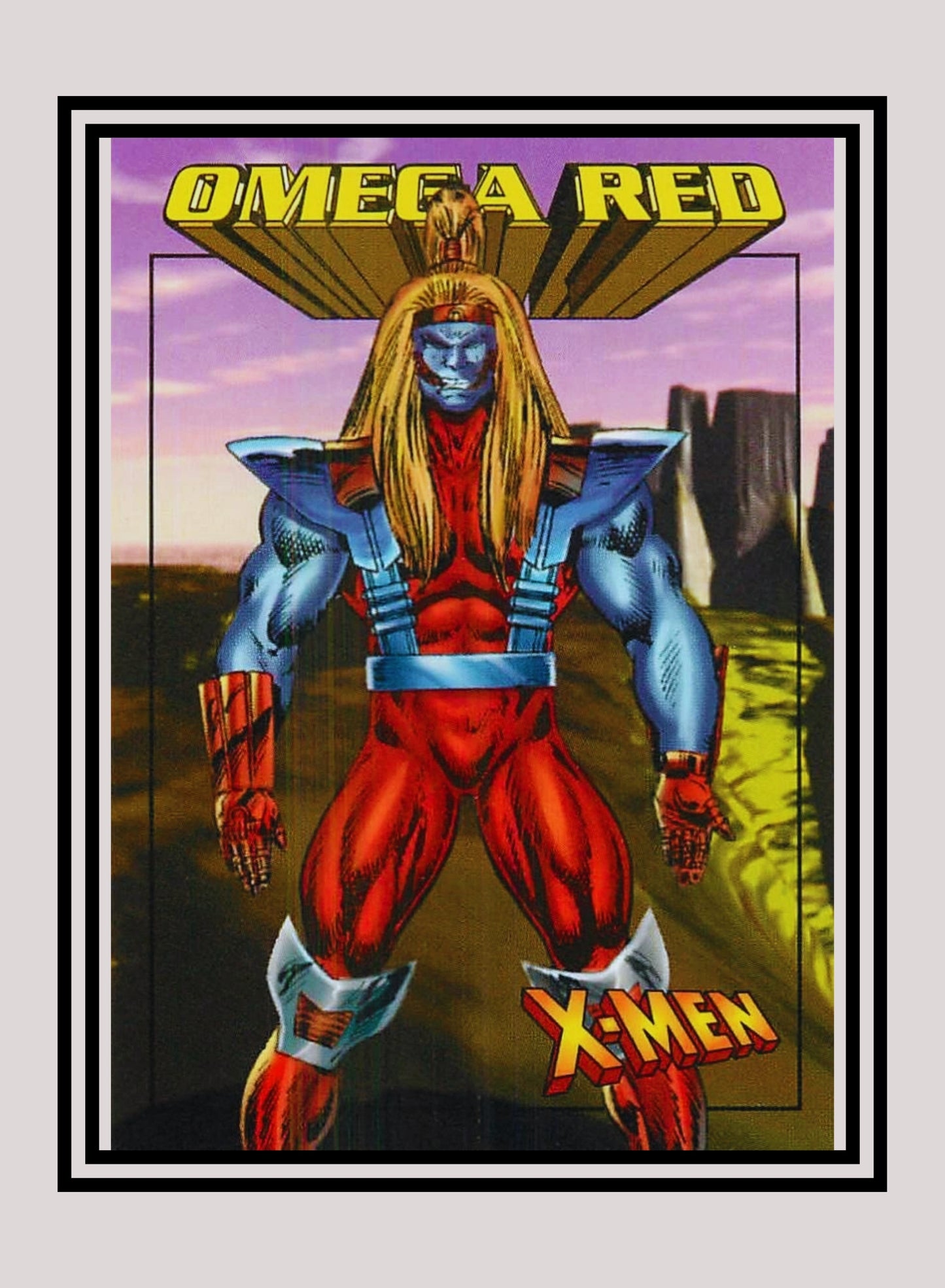 Marvel! 1x Omega Red - Base (#36 - 1997 Fleer X-Men International)