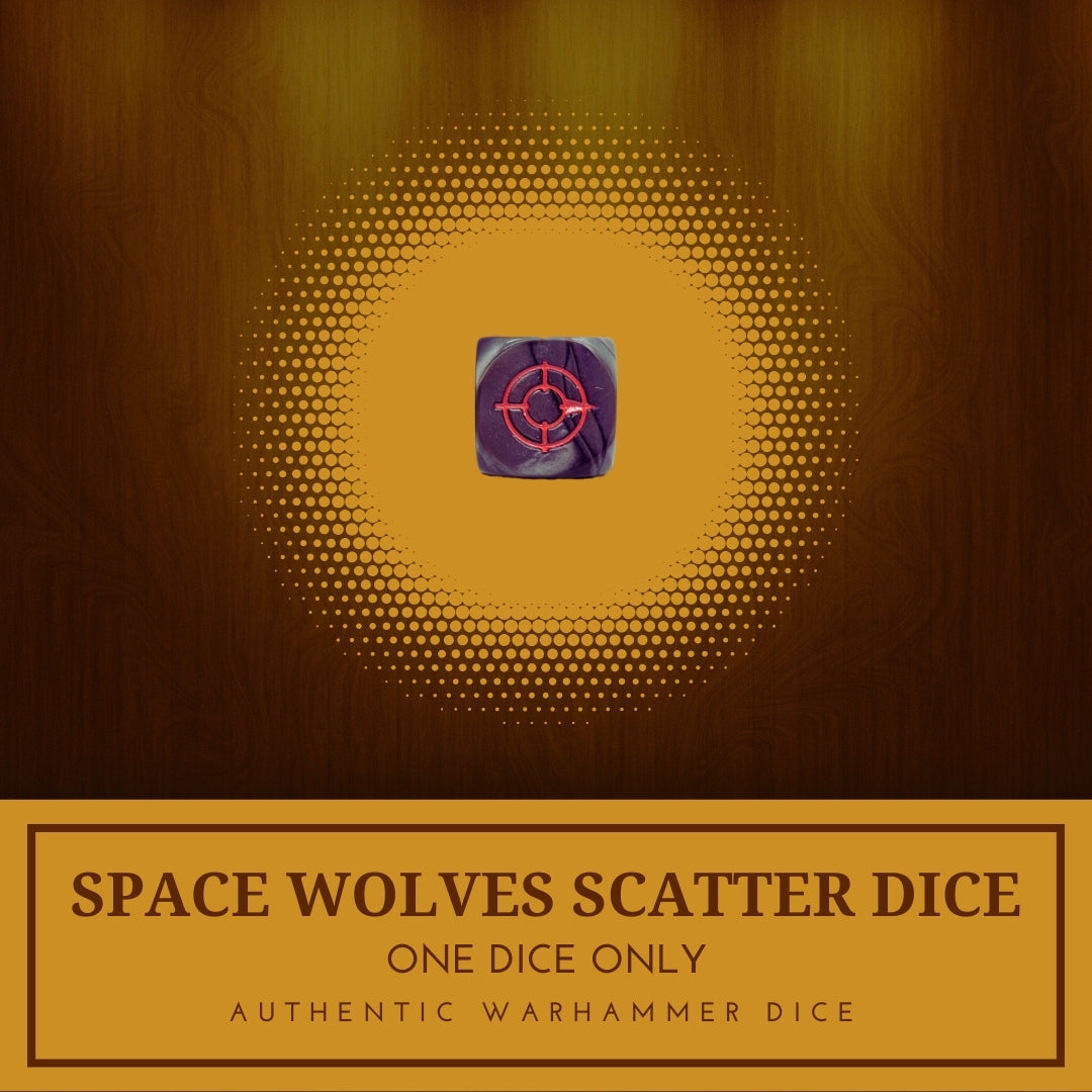 1x Space Wolves Dice - Warhammer 40K Horus Heresy