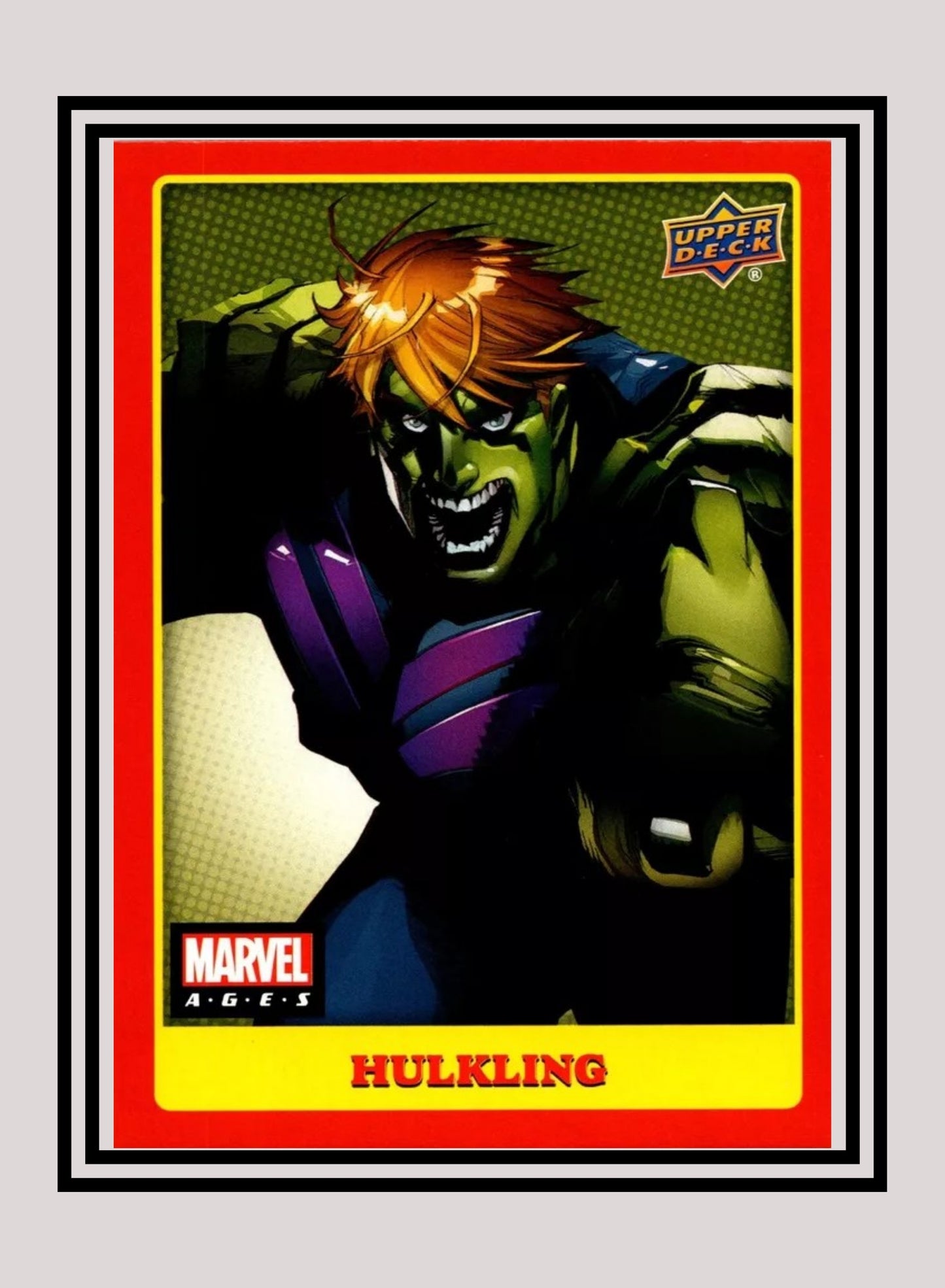Marvel! 1x Hulkling - Base (#037 - 2020 Upper Deck Marvel Ages)