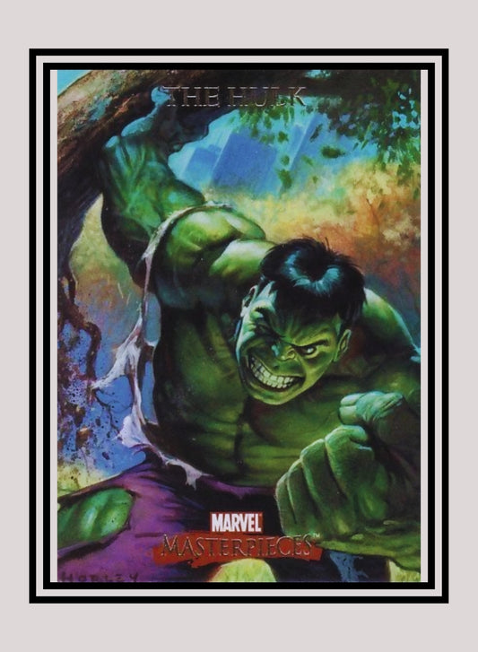 Marvel! 1x The Hulk - Base (#37 - 2007 Upper Deck Marvel Masterpieces)