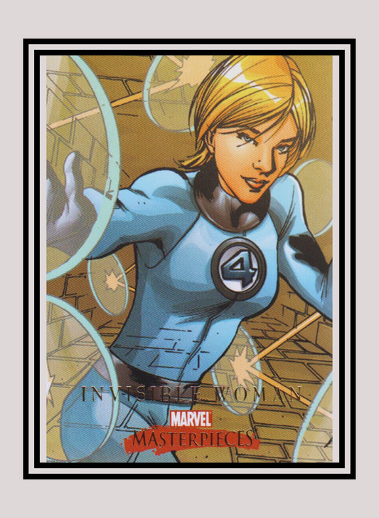 Marvel! 1x Invisible Woman - Base (#37 - 2008 Upper Deck Marvel Masterpieces Series 2)