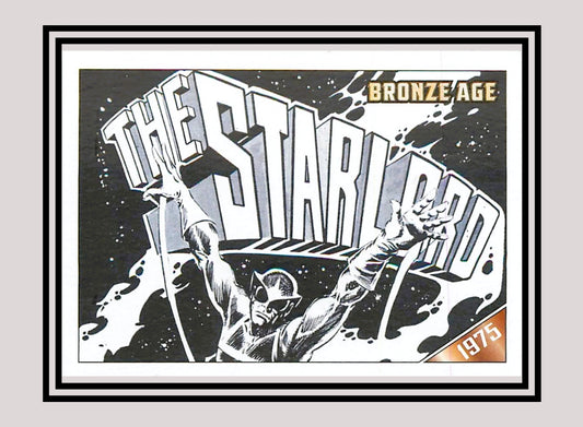 Marvel! 1x Marvel Preview #1: Star-Lord - Base (#37 - 2012 Rittenhouse Marvel Bronze Age)