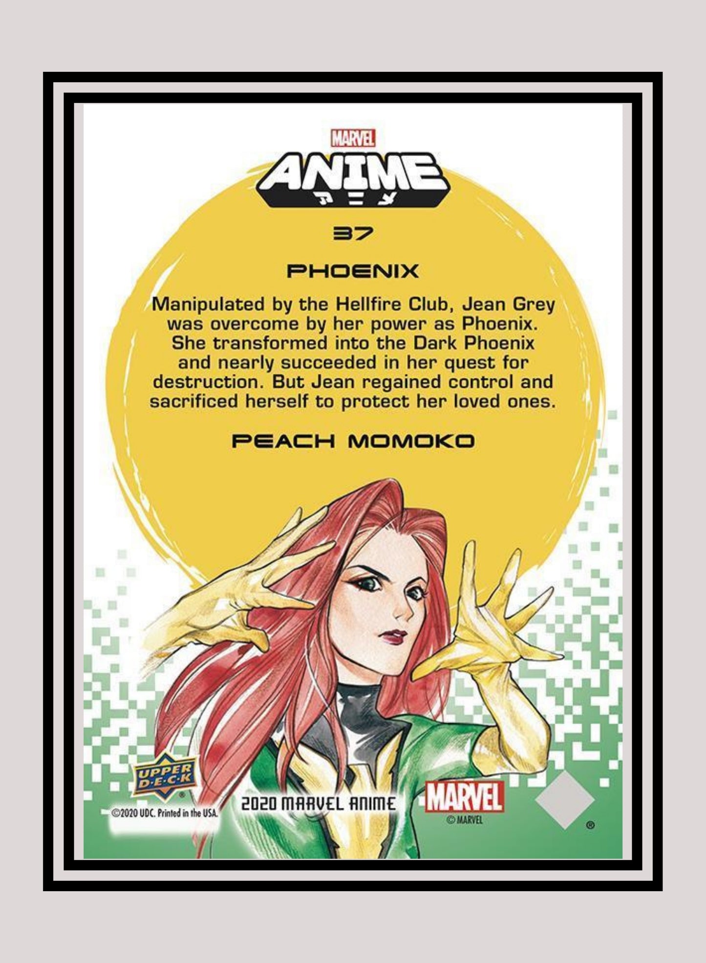 Marvel! 1x Phoenix - Base (#37 - 2020 Upper Deck Marvel Anime)