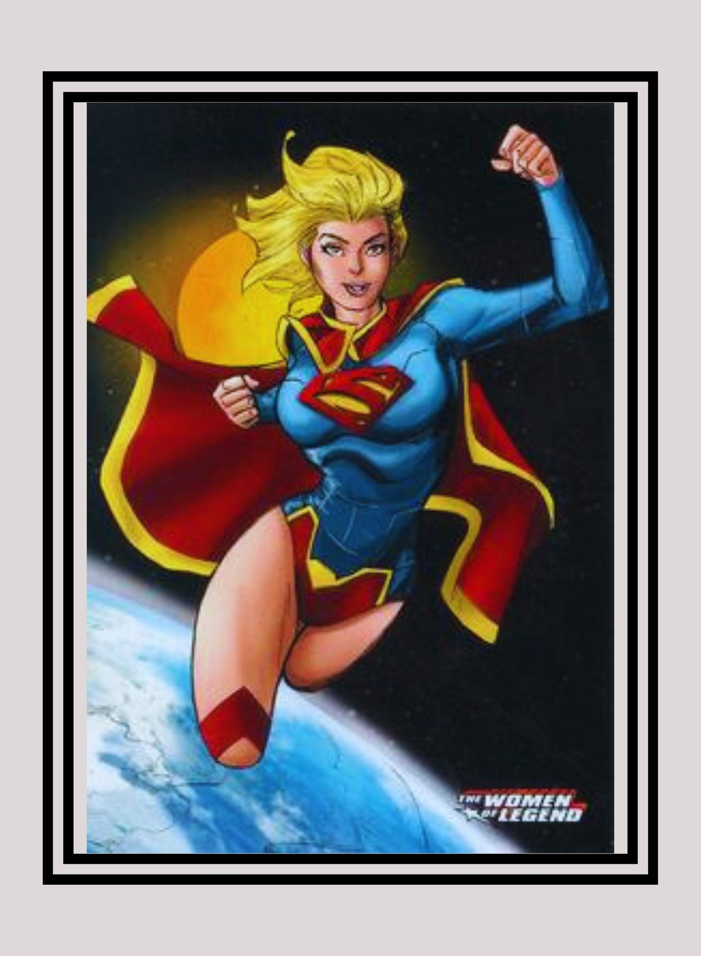 DC! 1x Supergirl - Base (#38 - 2013 Cryptozoic The Women of Legend)