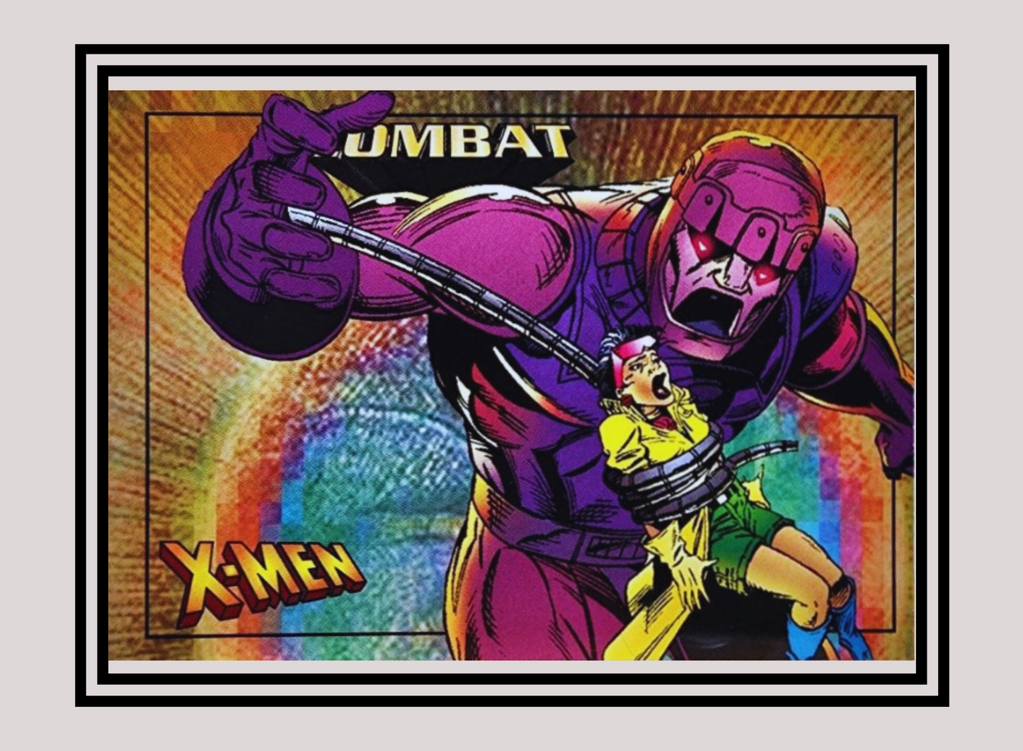 Marvel! 1x Jubilee vs. Sentinel - Base (#38 - 1997 Fleer X-Men International)