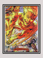 Marvel! 1x The Human Torch - Base (#38 - 2007 Upper Deck Marvel Masterpieces)