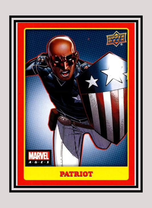 Marvel! 1x Patriot - Base (#038 - 2020 Upper Deck Marvel Ages)