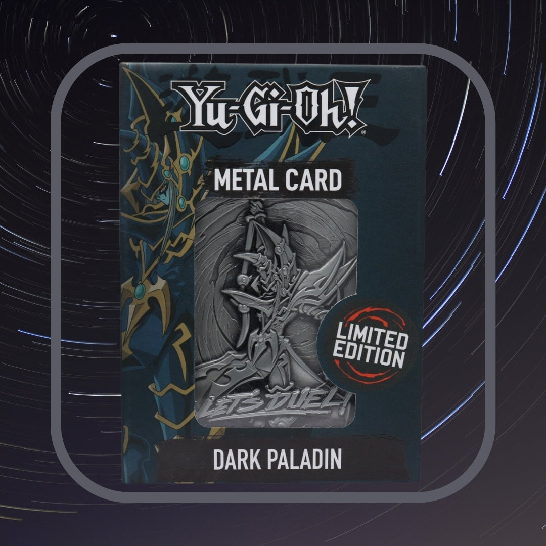 Yugioh! 1x Dark Paladin Metal Card - Limited Edition (SEALED)