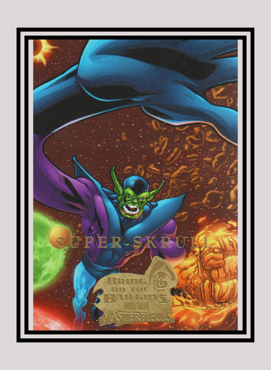 Marvel! 1x Super-Skrull - Base (#39 - 2008 Upper Deck Marvel Masterpieces Series 3)