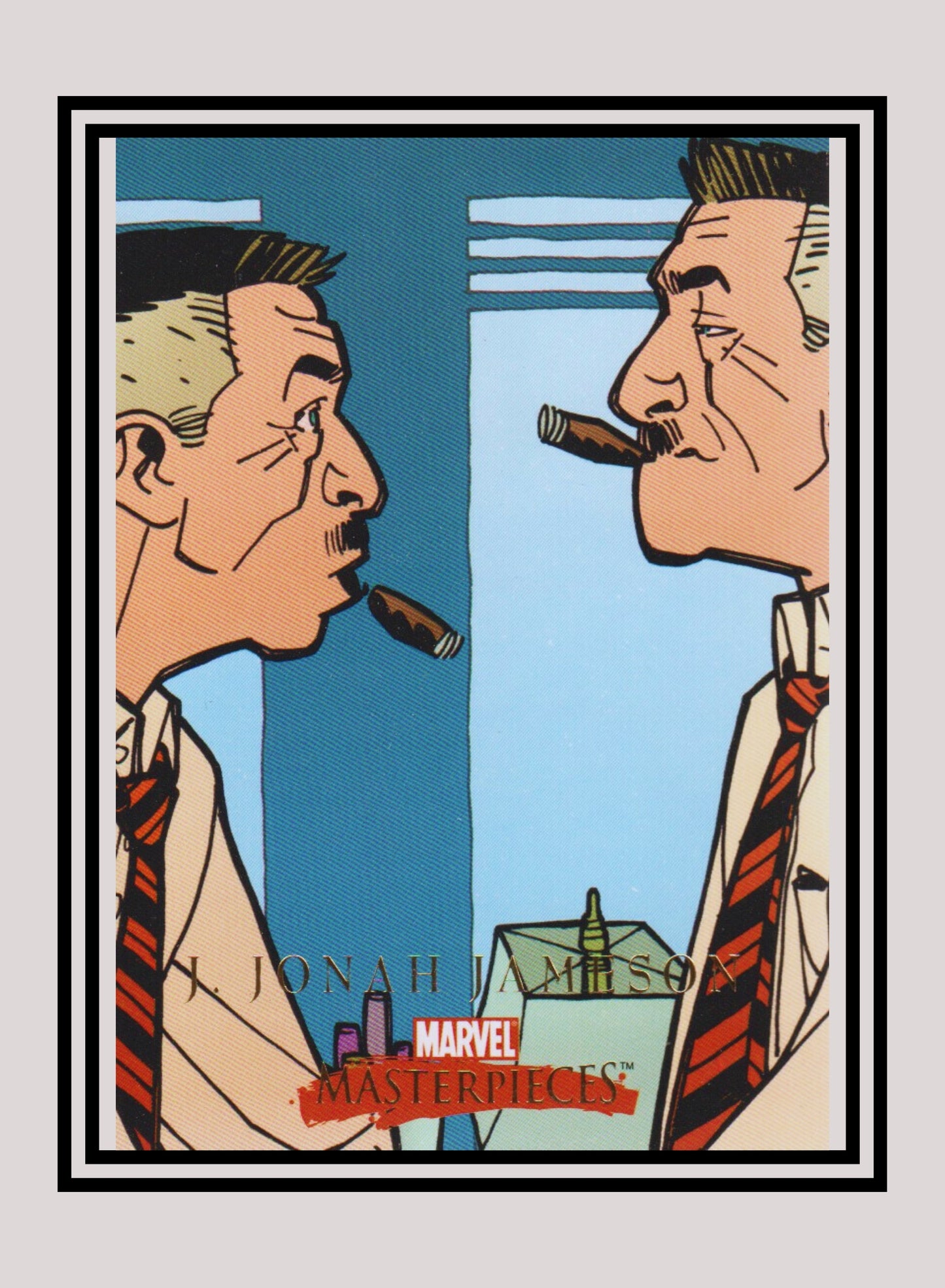 Marvel! 1x J. Jonah Jameson - Base (#39 - 2008 Upper Deck Marvel Masterpieces Series 2)