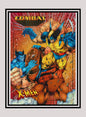 Marvel! 1x Wolverine & Beast vs. Juggernaut - Base (#39 - 1997 Fleer X-Men International)