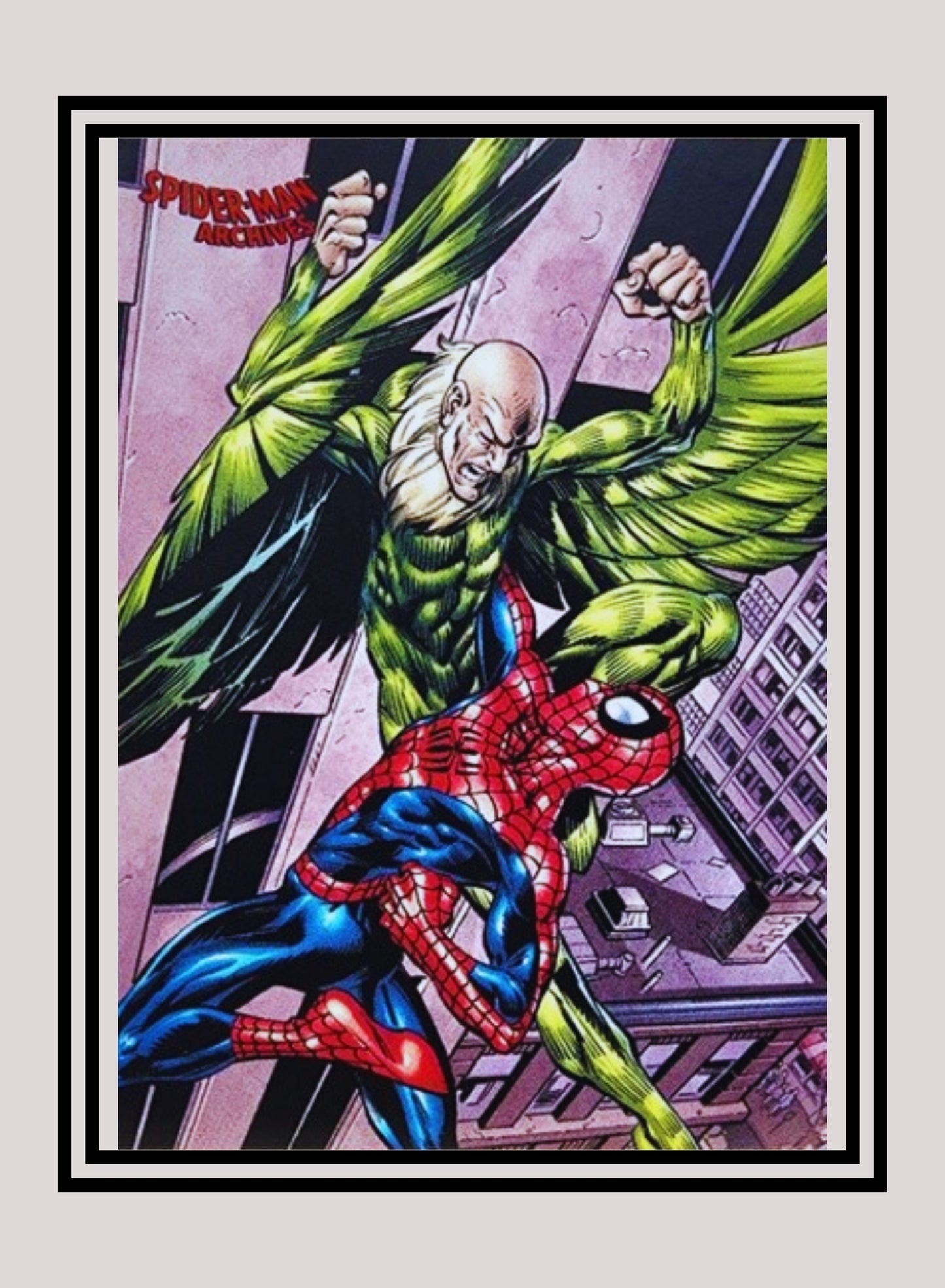 Marvel! 1x Spider-Man vs. Vulture - Base (#39 - 2009 Rittenhouse Spiderman Archives)