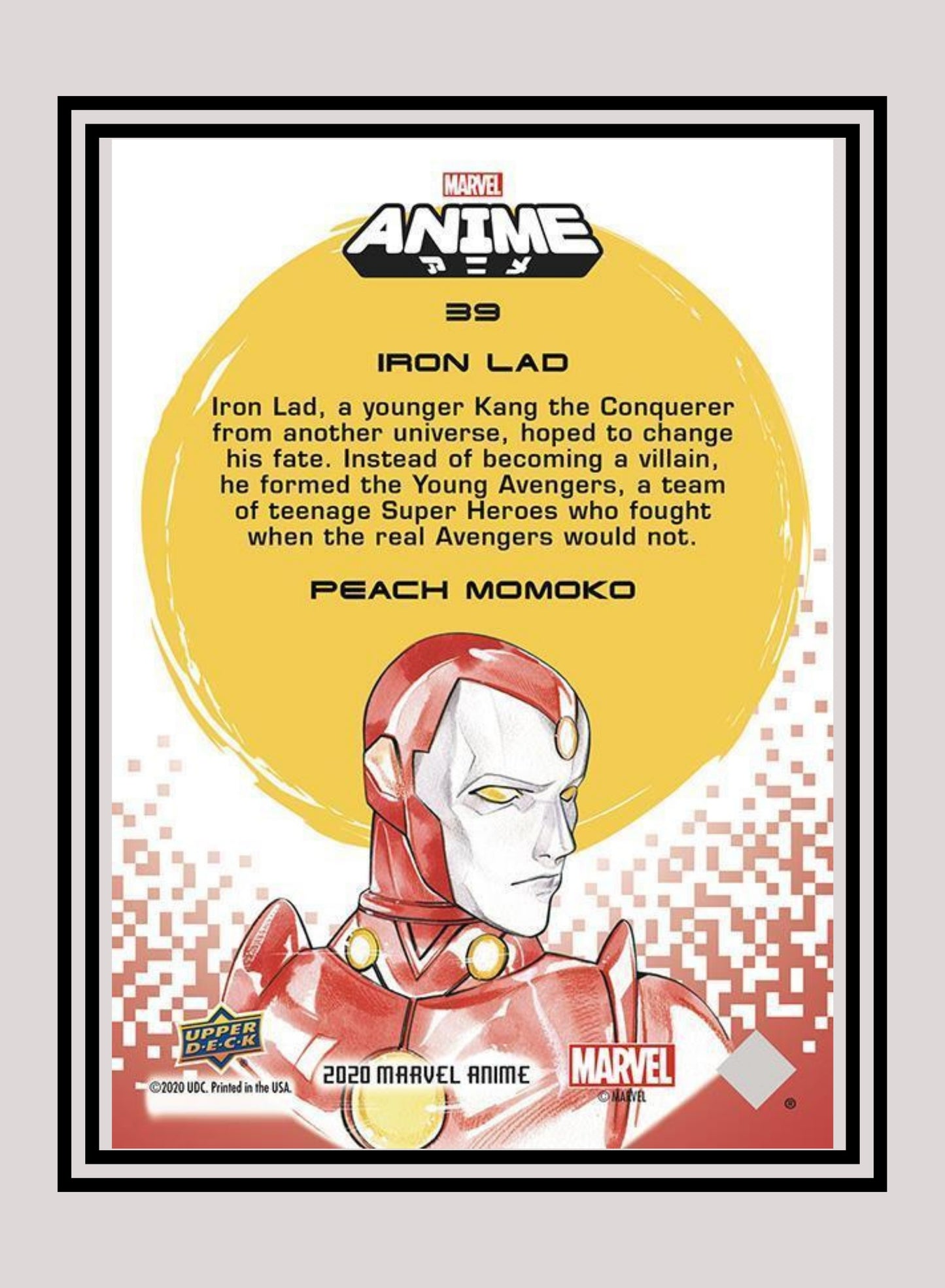 Marvel! 1x Iron Lad - Base (#39 - 2020 Upper Deck Marvel Anime)