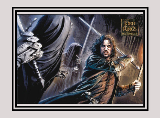 LOTR! 1x Aragorn vs. the Ringwraiths - Base (#39 - 2008 Lord of the Rings: Masterpieces II)