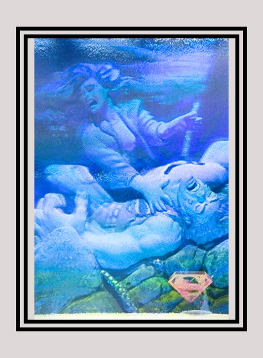 DC! 1x The Price of Victory - Hologram (#39 - 1996 Fleer Superman Hologram Series)