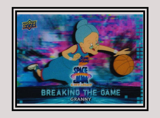 1x Granny - 3D Lenticulars (3D-5 - 2021 Upper Deck Space Jam: A New Legacy)