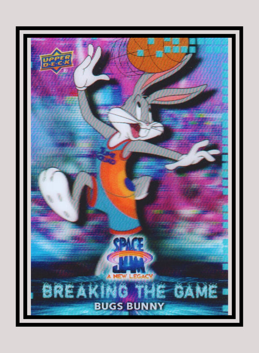 1x Bugs Bunny - 3D Lenticulars (3D-11 - 2021 Upper Deck Space Jam: A New Legacy)
