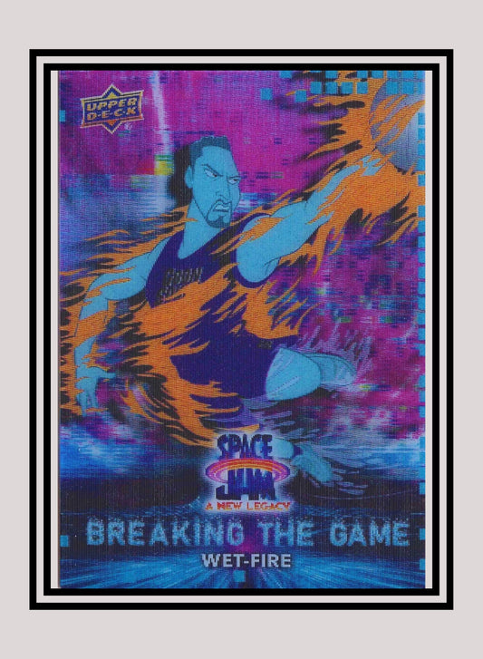 1x Wet-Fire - 3D Lenticulars (3D-19 - 2021 Upper Deck Space Jam: A New Legacy)