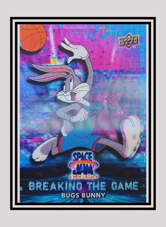 1x Bugs Bunny - 3D Lenticulars (3D-26 - 2021 Upper Deck Space Jam: A New Legacy)