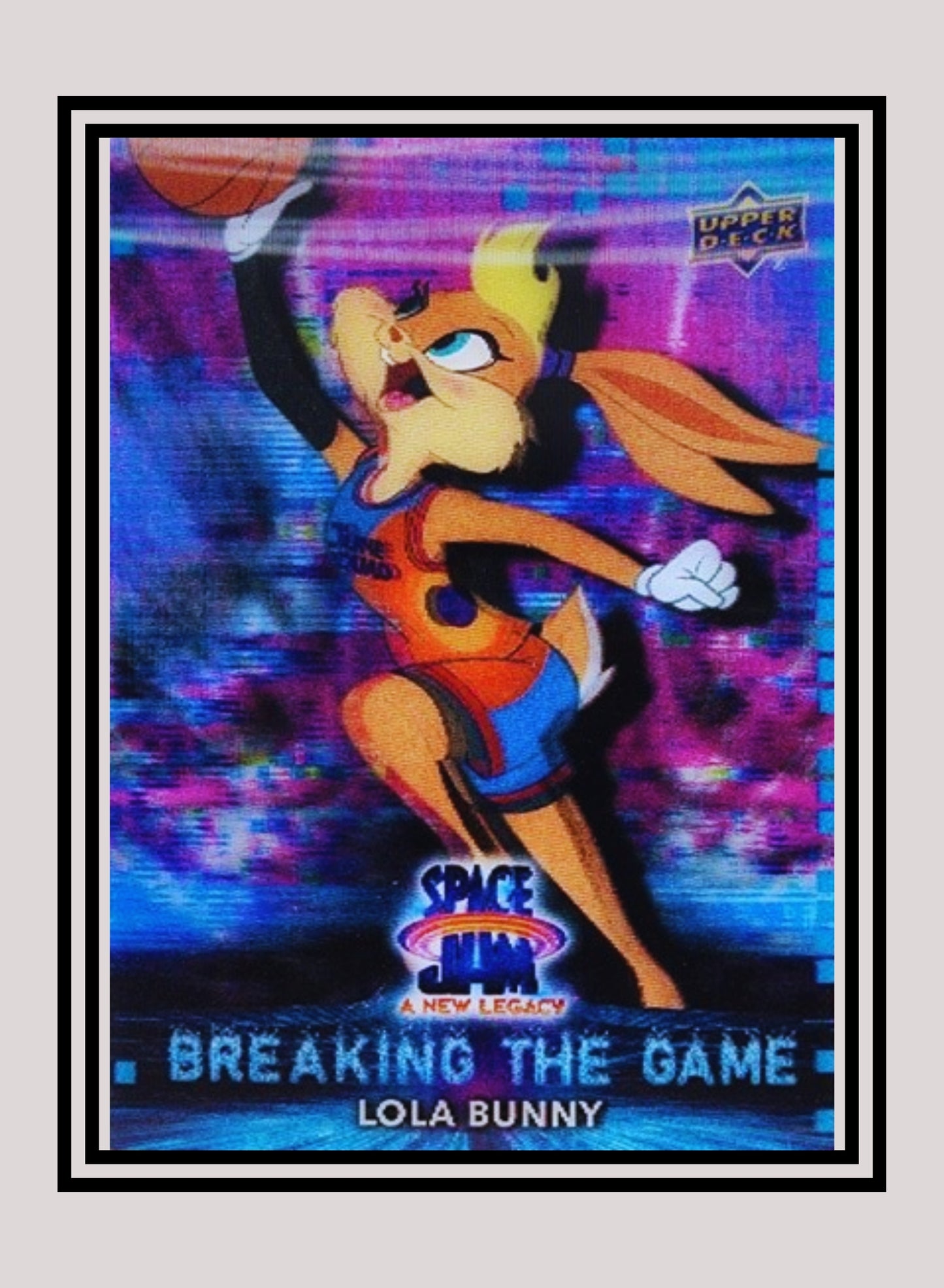 1x Lola Bunny - 3D Lenticulars (3D-28 - 2021 Upper Deck Space Jam: A New Legacy)