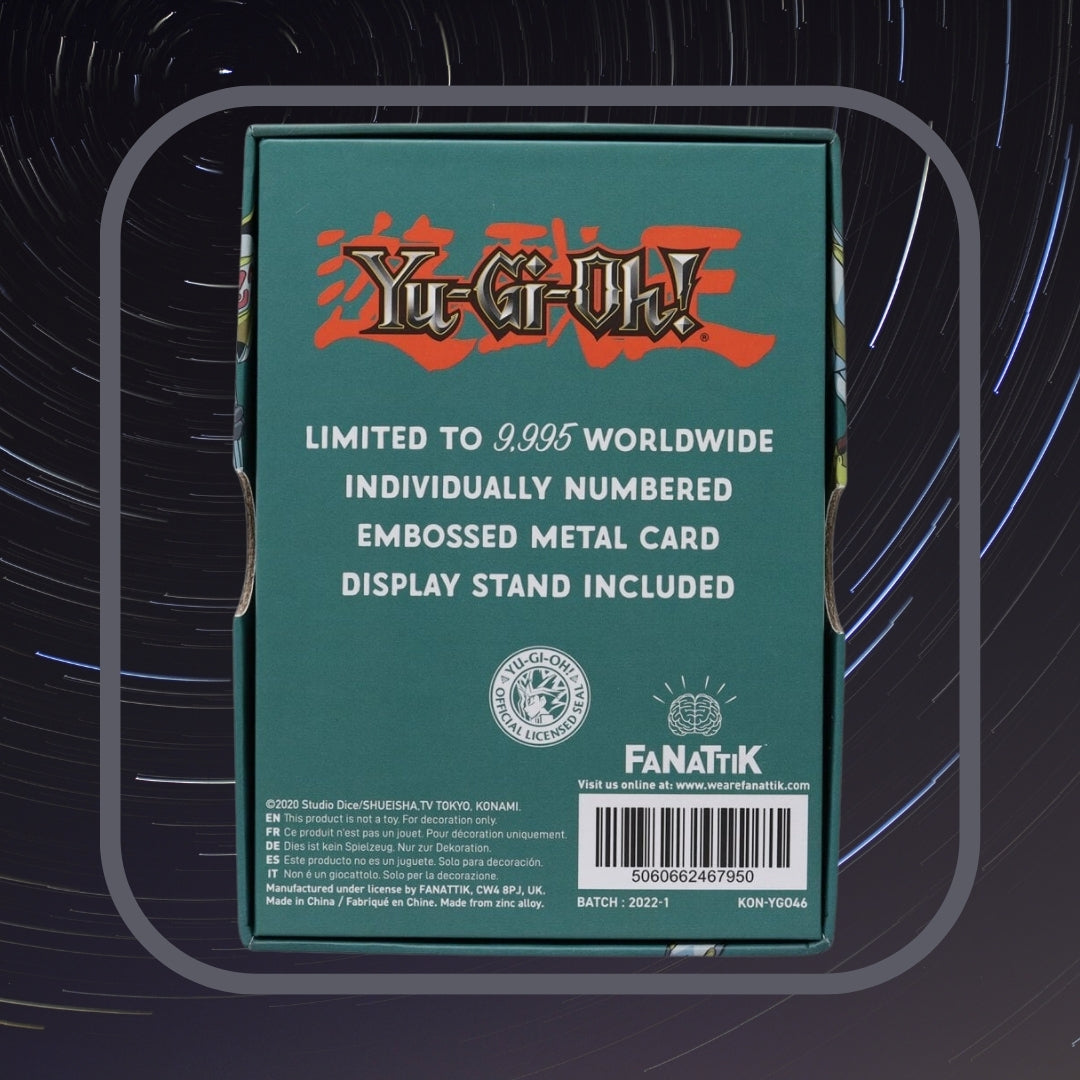 Yugioh! 1x Number 39: Utopia Metal Card - Limited Edition (SEALED)