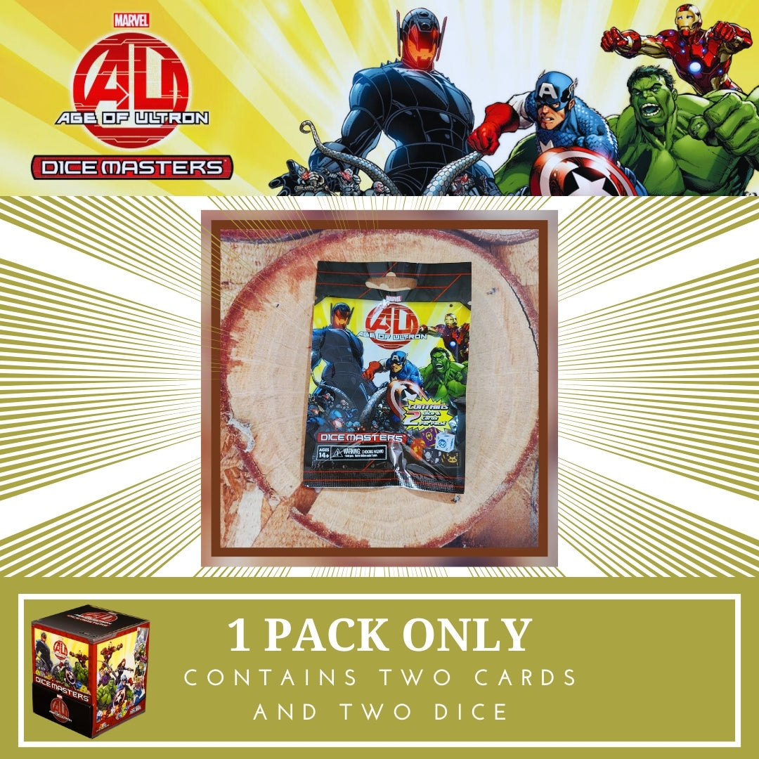 1x 2015 Marvel Age of Ultron - Dice Masters Pack (SEALED)