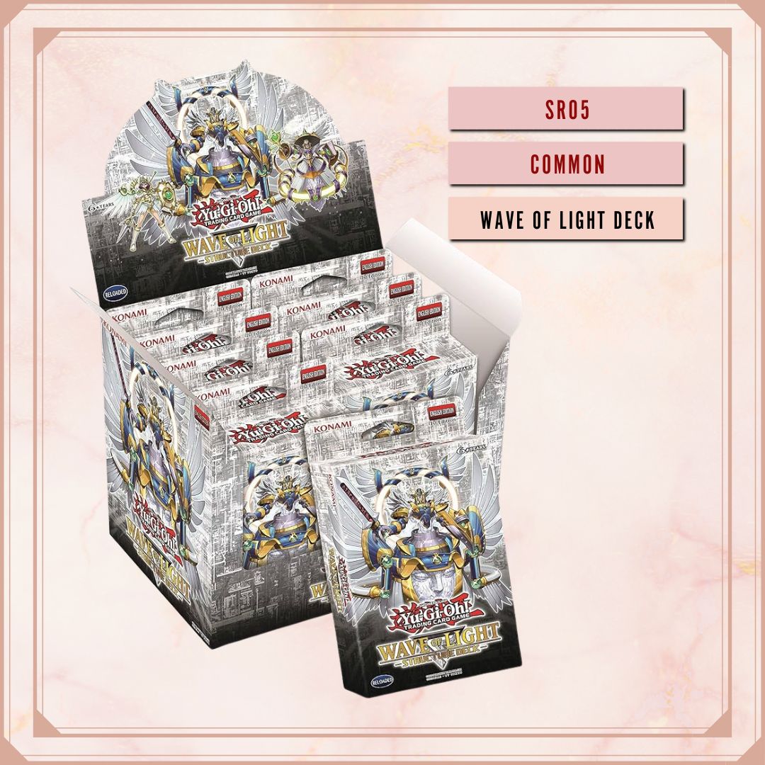 Yugioh! Structure Deck: Wave of Light Singles (SR05 - Common) 1st Edition